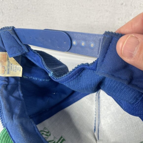 Seattle Seahawks Hat  Corduroy Green Blue NFL Retro Starline Vintage Snapback - Picture 14 of 14